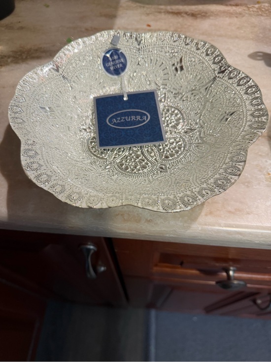 Azzure Other - Azzurra silver decorative bowl